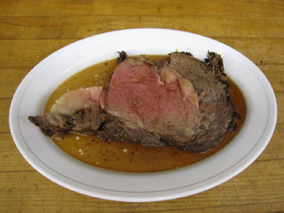 Prime Rib With Au Jus